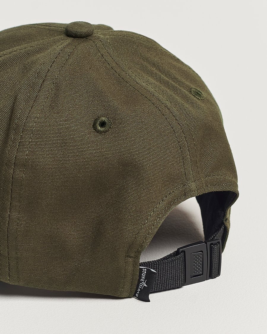 Mies | Stone Island Classic Cotton Cap Military Green | Stone Island | Classic Cotton Cap Military Green