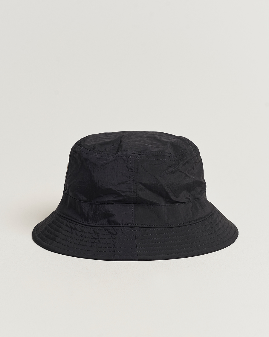 Mies | Stone Island Logo Bucket Hat Black | Stone Island | Logo Bucket Hat Black