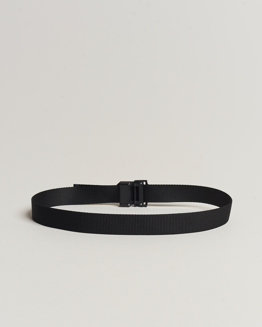 Mies | Stone Island Textile Belt Black | Stone Island | Textile Belt Black