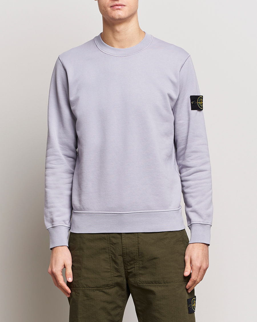 Mies | Collegepuserot | Stone Island | Garment Dyed Cotton Sweatshirt Dust