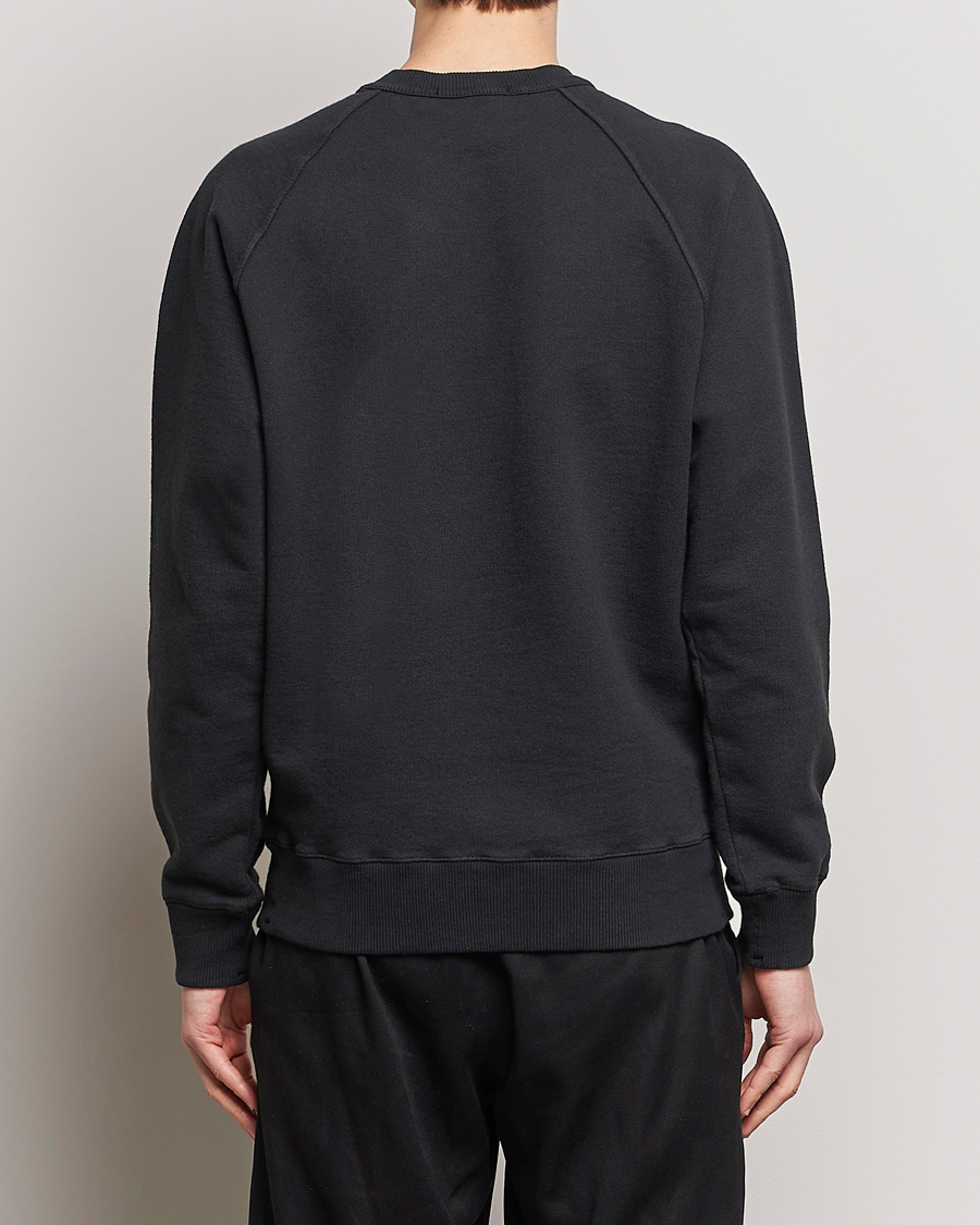 Mies | Puserot | Stone Island | Heavy Cotton Fleece Sweatshirt Black