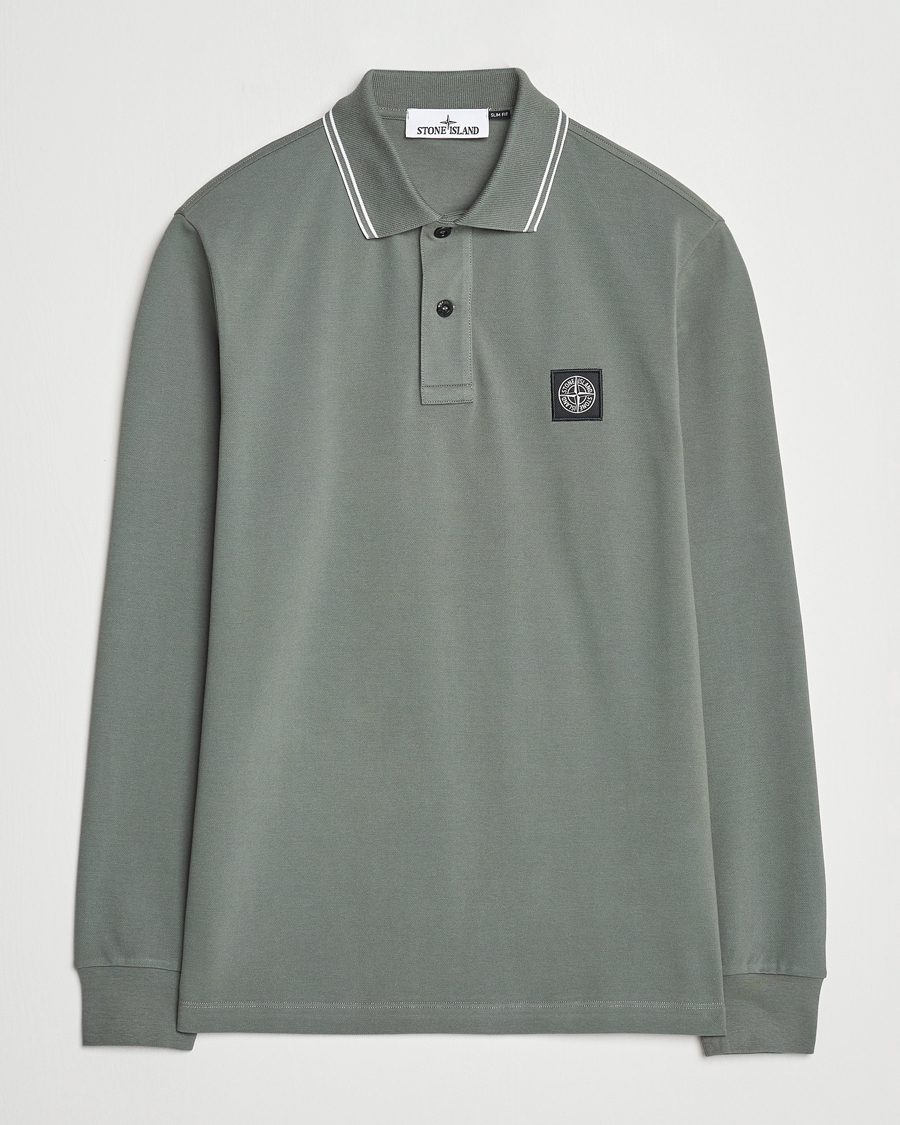 Mies | Puserot | Stone Island | Organic Cotton Stretch Pique Musk