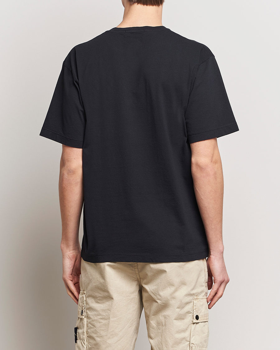 Mies | T-paidat | Stone Island | Reflective Two Print Cotton T-Shirt Black