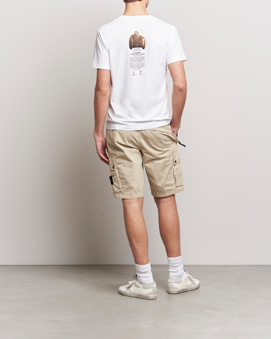 Mies | T-paidat | Stone Island | Archivio Print T-Shirt White