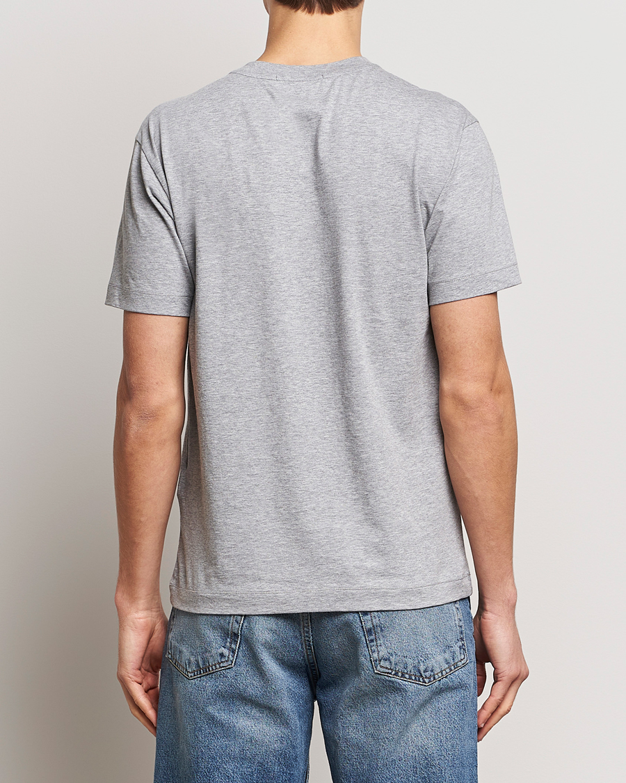 Mies | T-paidat | Stone Island | Garment Dyed Cotton Jersey T-Shirt Melange Grey