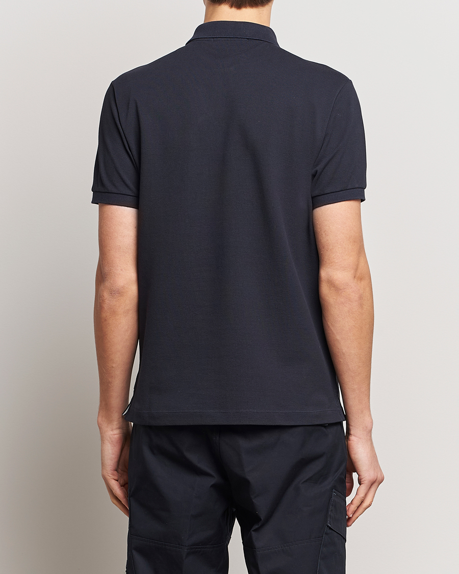 Mies | Pikeet | Stone Island | Organic Cotton Polo Navy Blue
