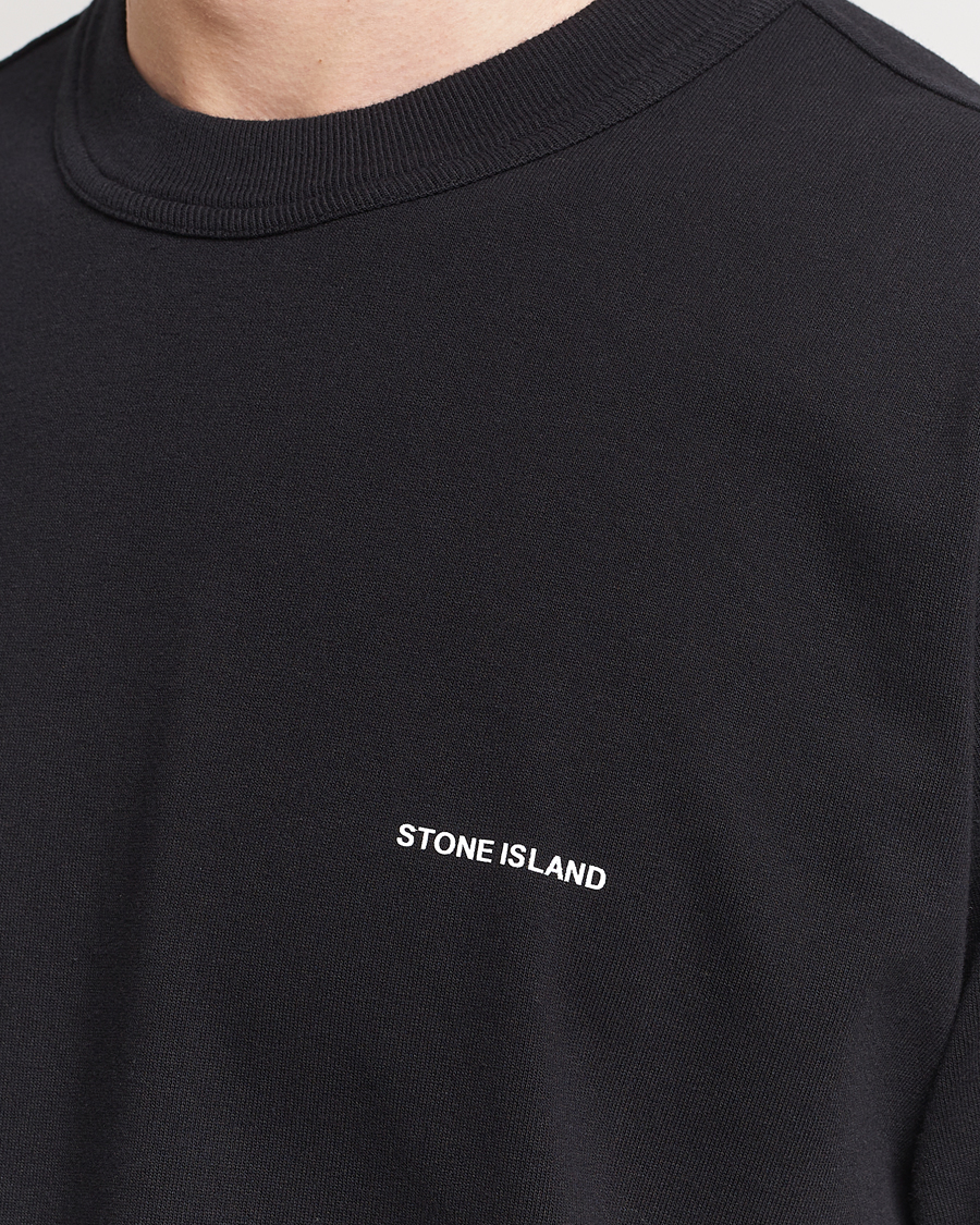 Mies | T-paidat | Stone Island | Cotton Jersey Small Logo T-Shirt Black
