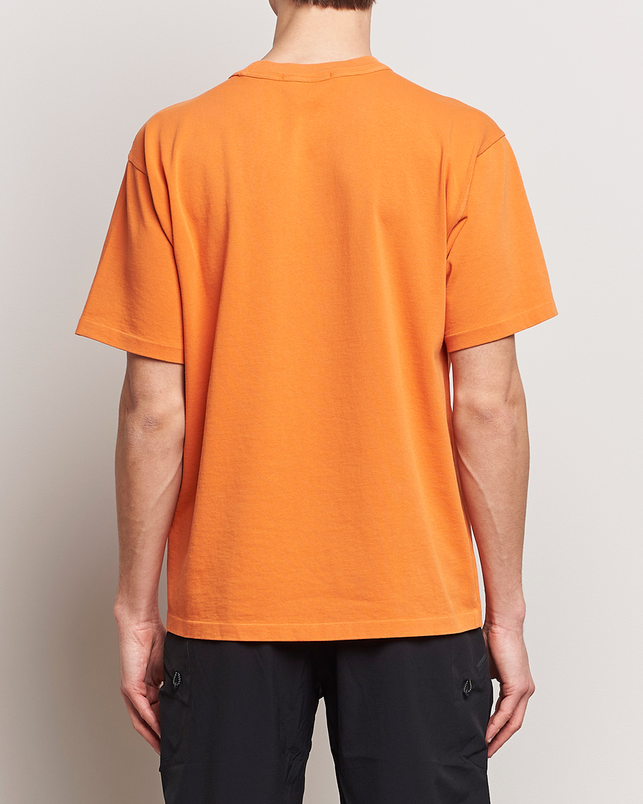 Mies | T-paidat | Stone Island | Cotton Jersey Small Logo T-Shirt Orange