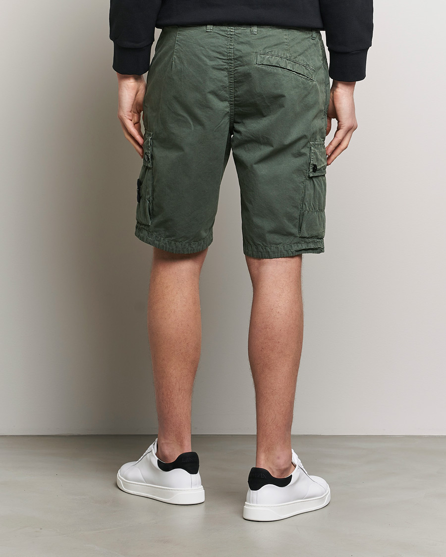 Mies | Shortsit | Stone Island | Brushed Cotton Canvas Cargo Shorts Musk