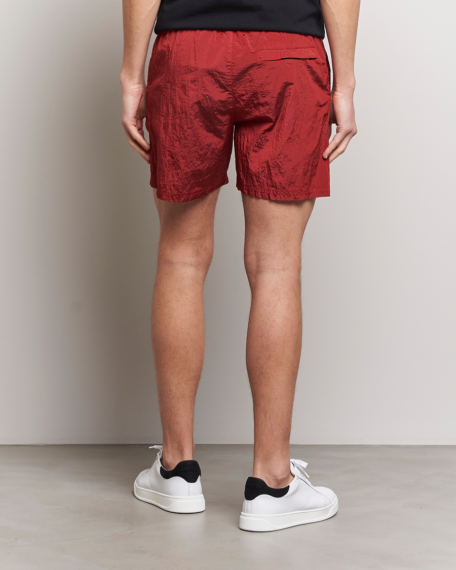 Mies | Uimahousut | Stone Island | Nylon Metal Econyl Swimshorts Red