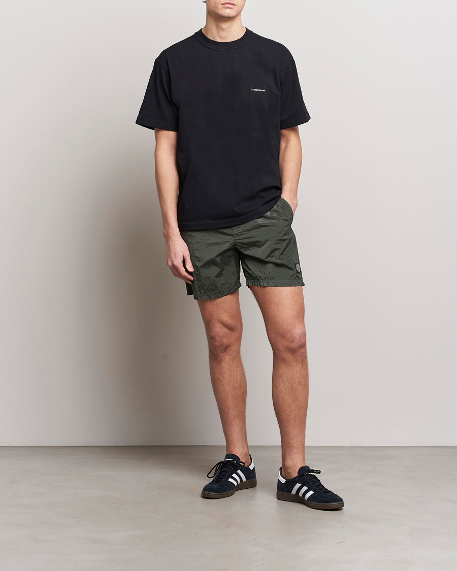 Mies | Uimahousut | Stone Island | Nylon Metal Econyl Swimshorts Musk