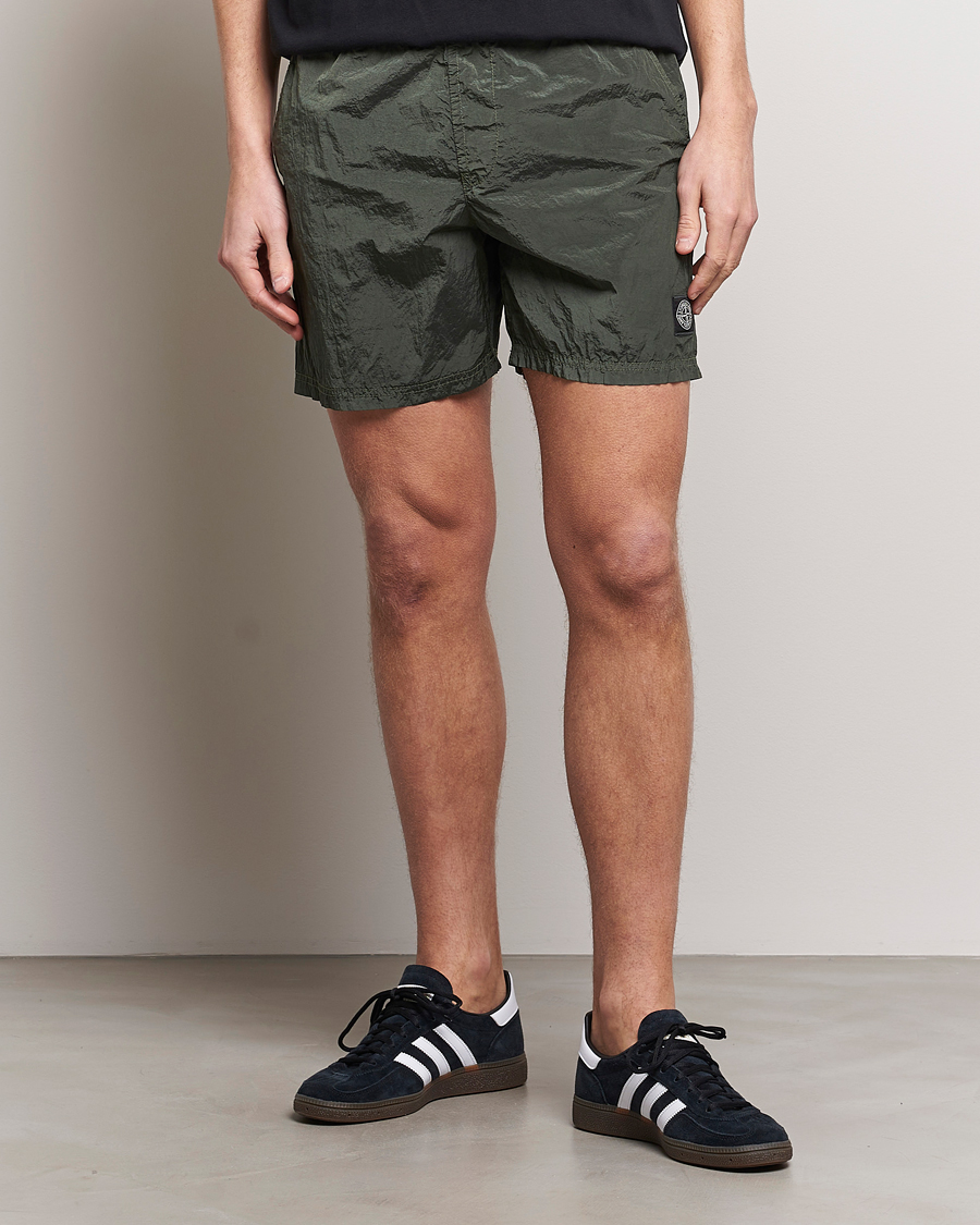 Mies | Uimahousut | Stone Island | Nylon Metal Econyl Swimshorts Musk
