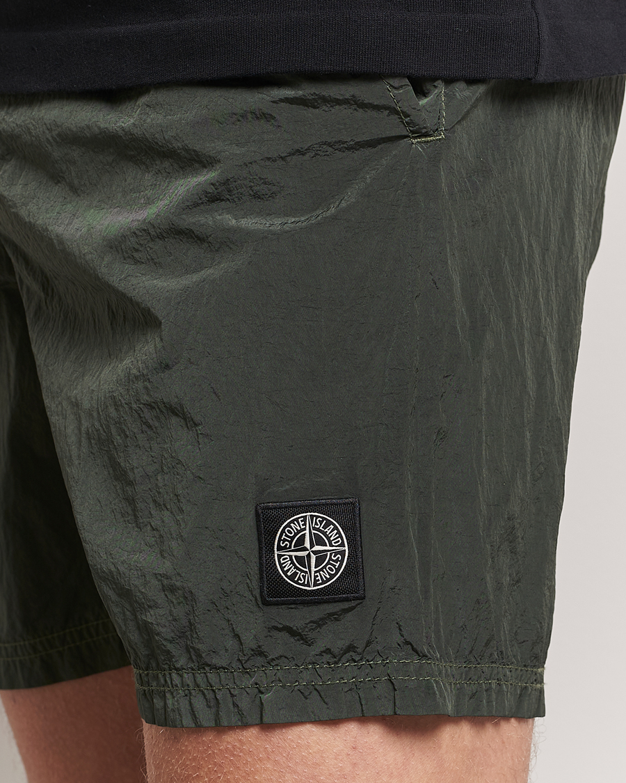 Mies | Uimahousut | Stone Island | Nylon Metal Econyl Swimshorts Musk
