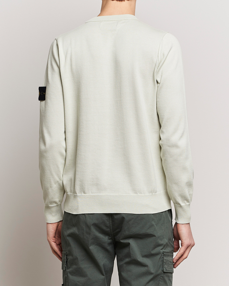 Mies | Puserot | Stone Island | Soft Organic Cotton Crew Neck Pistachio