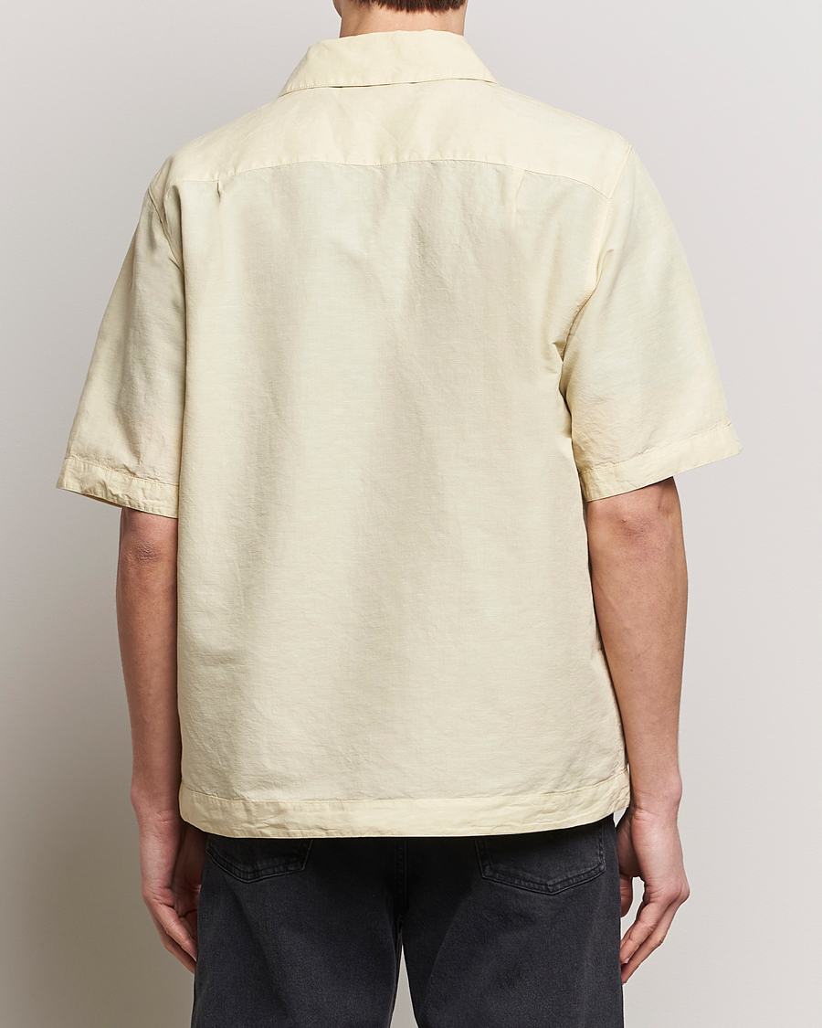 Mies | Kauluspaidat | Stone Island | Cotton/Hemp Short Sleeve Shirts Beige