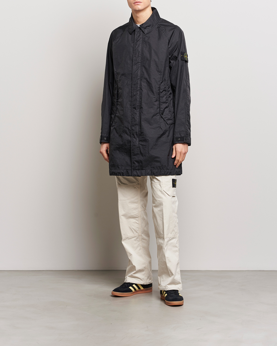Mies | Takit | Stone Island | Membrana Coat Black