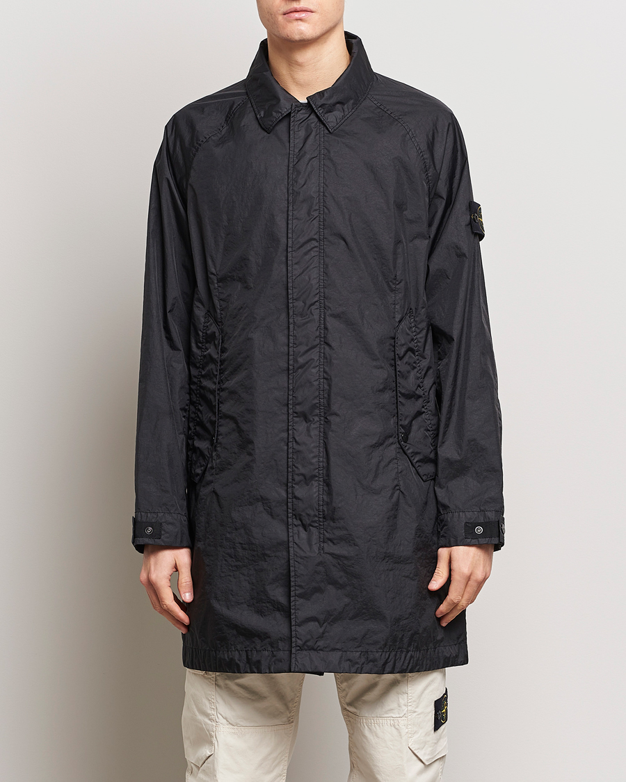 Mies | Takit | Stone Island | Membrana Coat Black