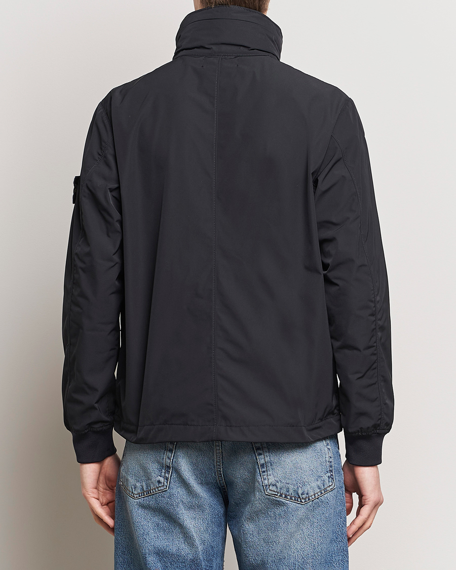 Mies | Takit | Stone Island | Micro Twill Hooded Jacket Black