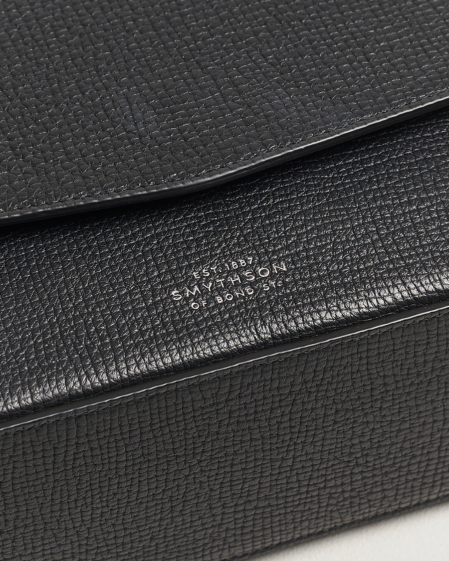 Mies | Smythson Ludlow Messenger Bag Black | Smythson | Ludlow Messenger Bag Black