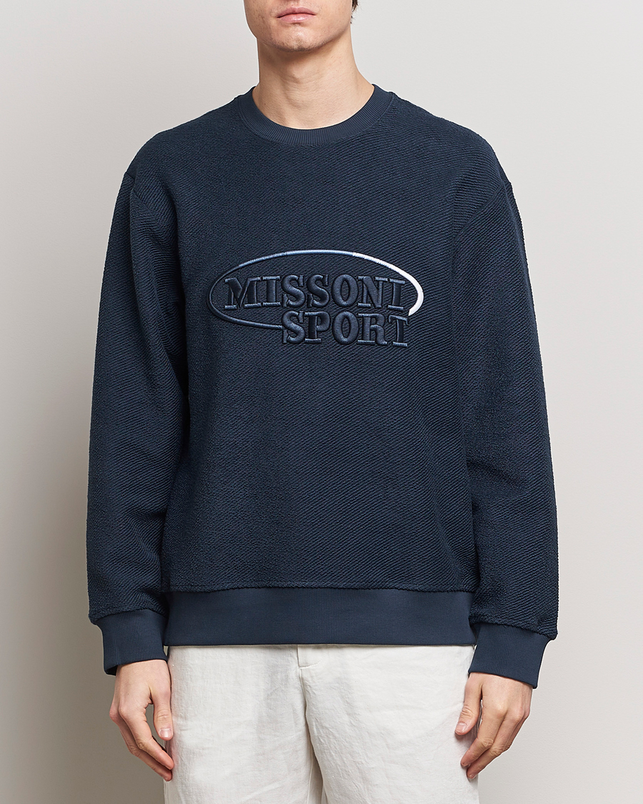 Mies | Puserot | Missoni | SPORT Crewneck Sweatshirt Navy