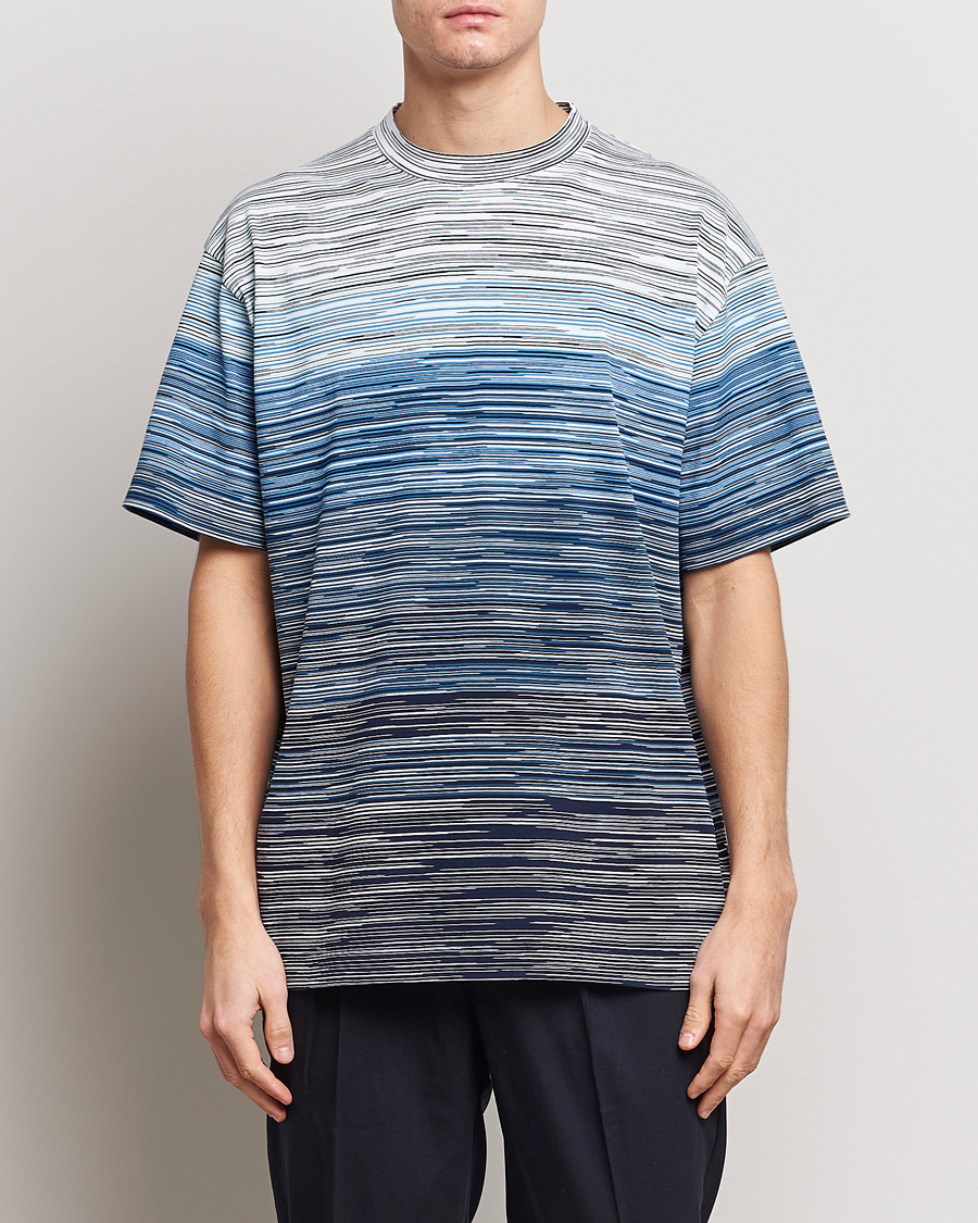 Mies | T-paidat | Missoni | Space Dyed T-Shirt Blue