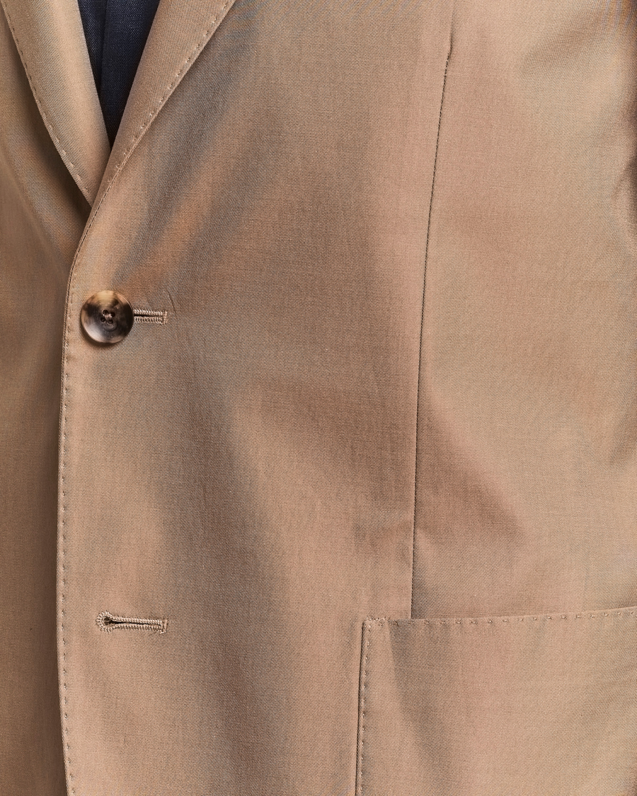 Mies | Puvut | Lardini | Solaro Cotton Suit Light Brown
