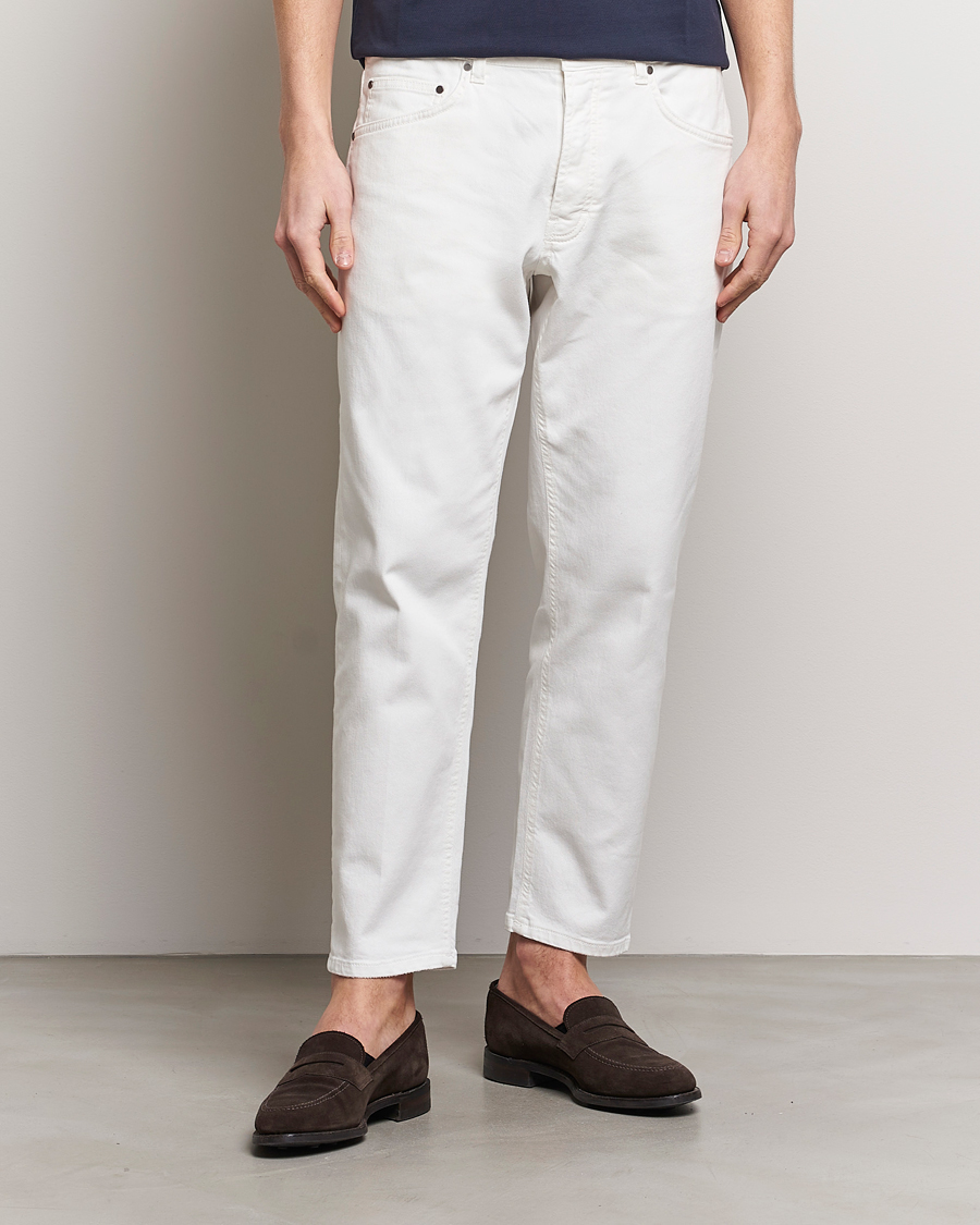 Mies | Farkut | Lardini | Ione Loose Fit Denim White