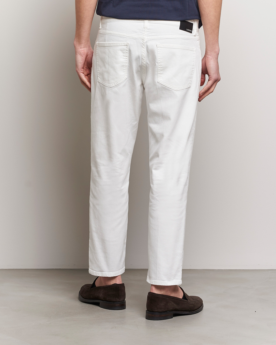Mies | Farkut | Lardini | Ione Loose Fit Denim White