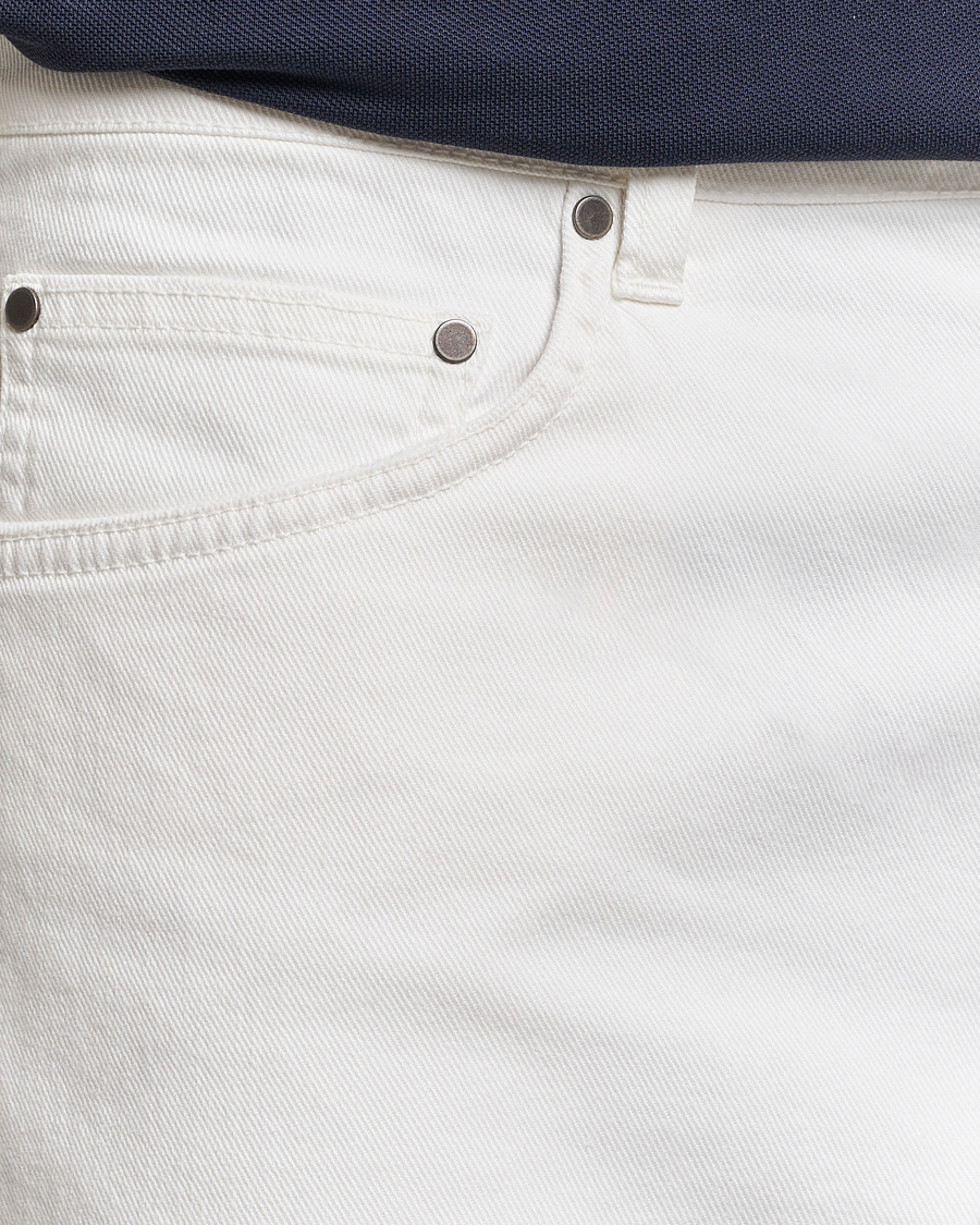 Mies | Farkut | Lardini | Ione Loose Fit Denim White