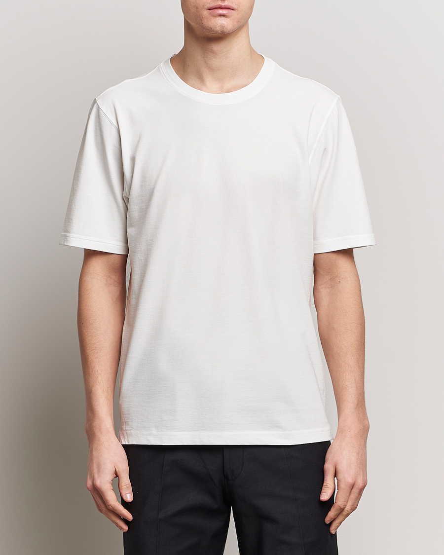 Mies | Valkoiset t-paidat | Lardini | Ice Cotton T-Shirt White