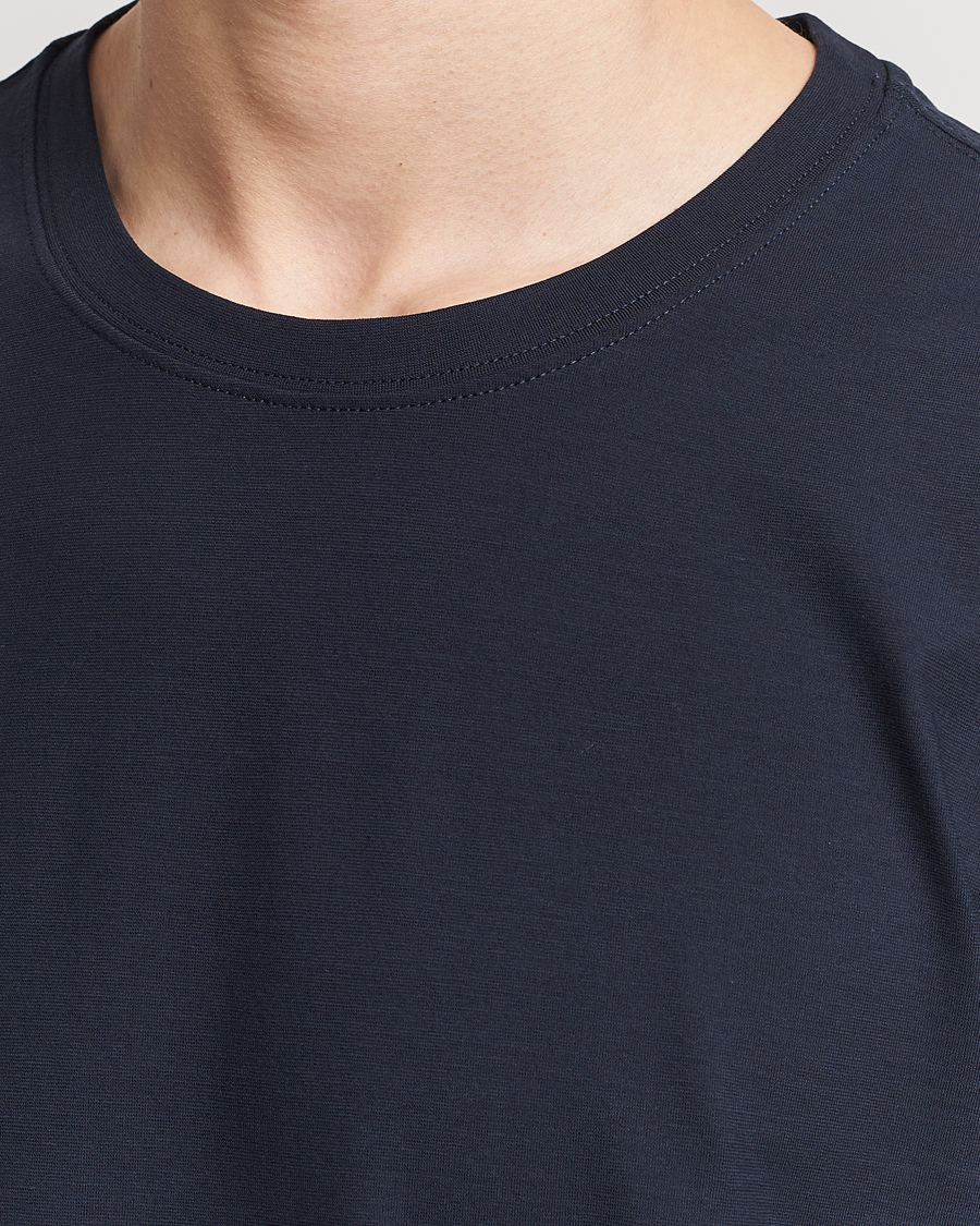 Mies | T-paidat | Lardini | Ice Cotton T-Shirt Navy