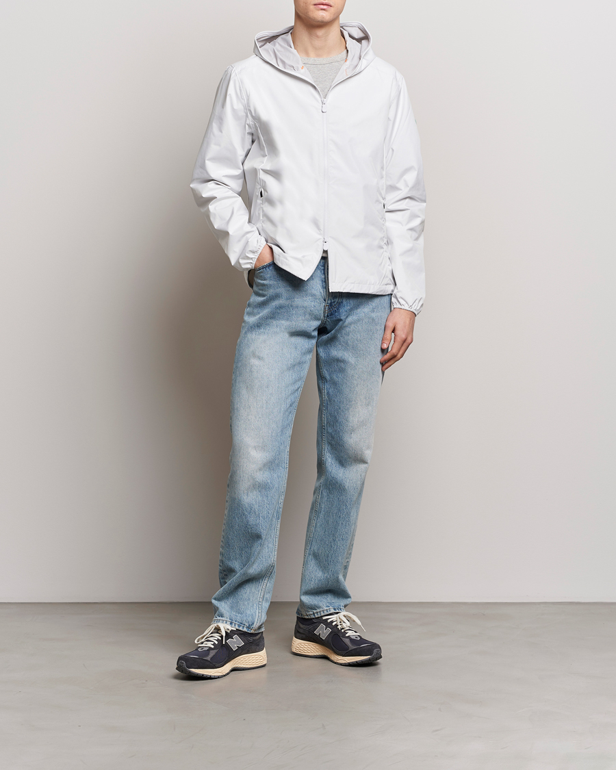 Mies | Takit | Save The Duck | Zayn Lightweight Recycled Water Repellent Jacket White