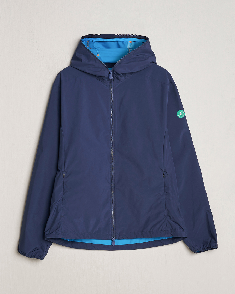 Mies | Takit | Save The Duck | Zayn Lightweight Recycled Water Repellent Jacket Navy
