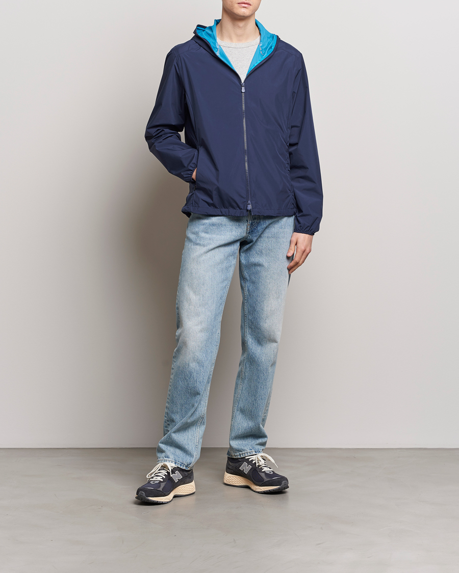 Mies | Takit | Save The Duck | Zayn Lightweight Recycled Water Repellent Jacket Navy