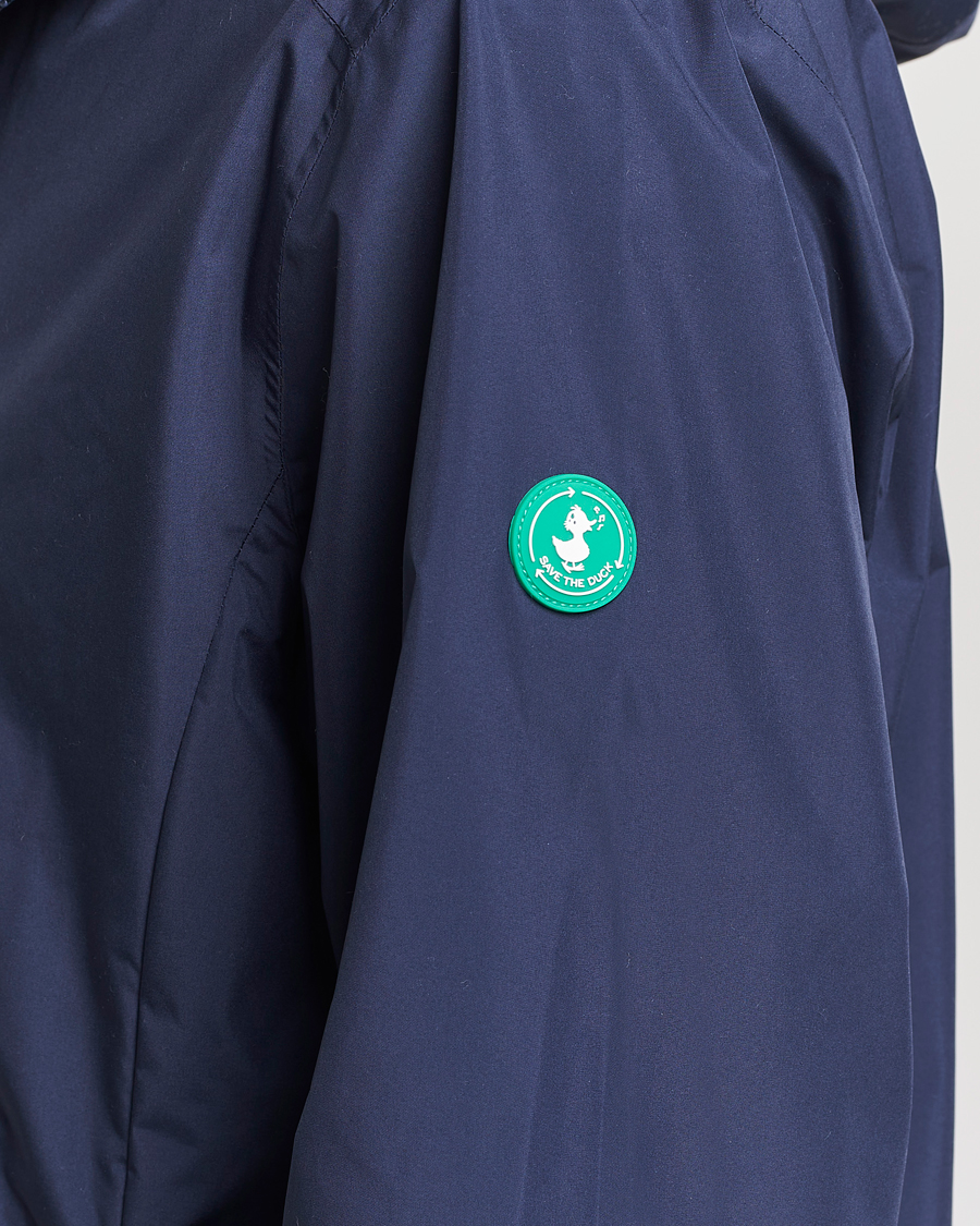 Mies | Takit | Save The Duck | Zayn Lightweight Recycled Water Repellent Jacket Navy