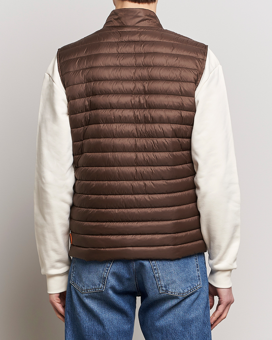 Mies | Takit | Save The Duck | Aiko Lightweigt Padded Vest Soil Brown
