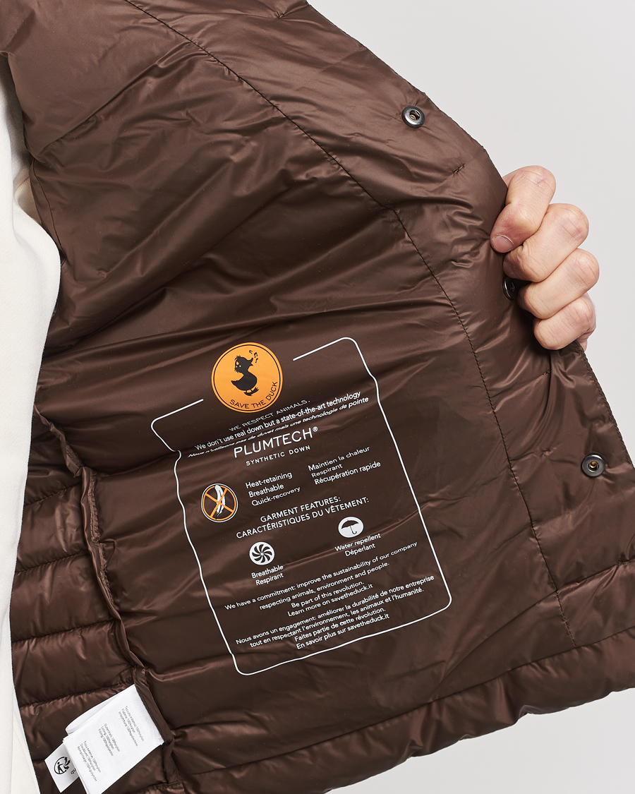 Mies | Takit | Save The Duck | Aiko Lightweigt Padded Vest Soil Brown