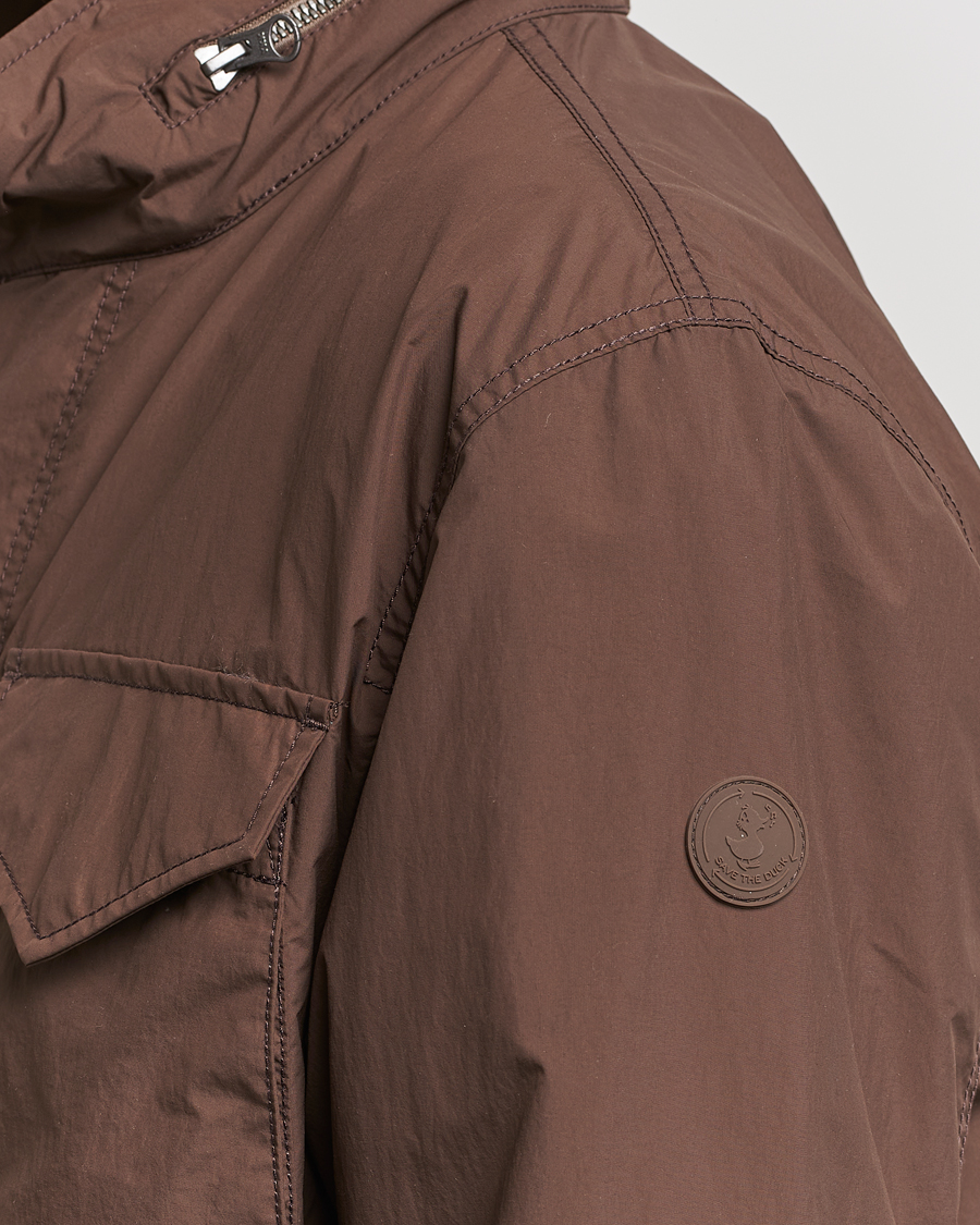 Mies | Takit | Save The Duck | Mako Water Repellent Nylon Field Jacket Soil Brown