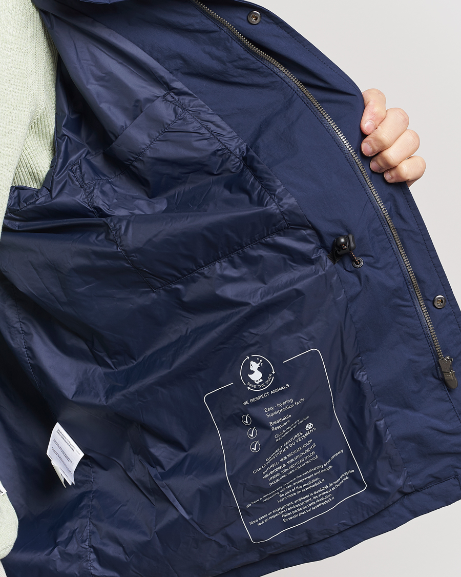 Mies | Takit | Save The Duck | Mako Water Repellent Nylon Field Jacket Navy Blue