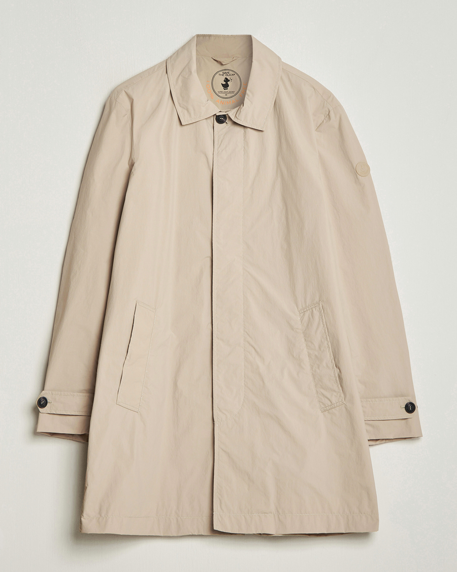 Mies | Takit | Save The Duck | Rhys Water Repellent Nylon Coat Stone Beige