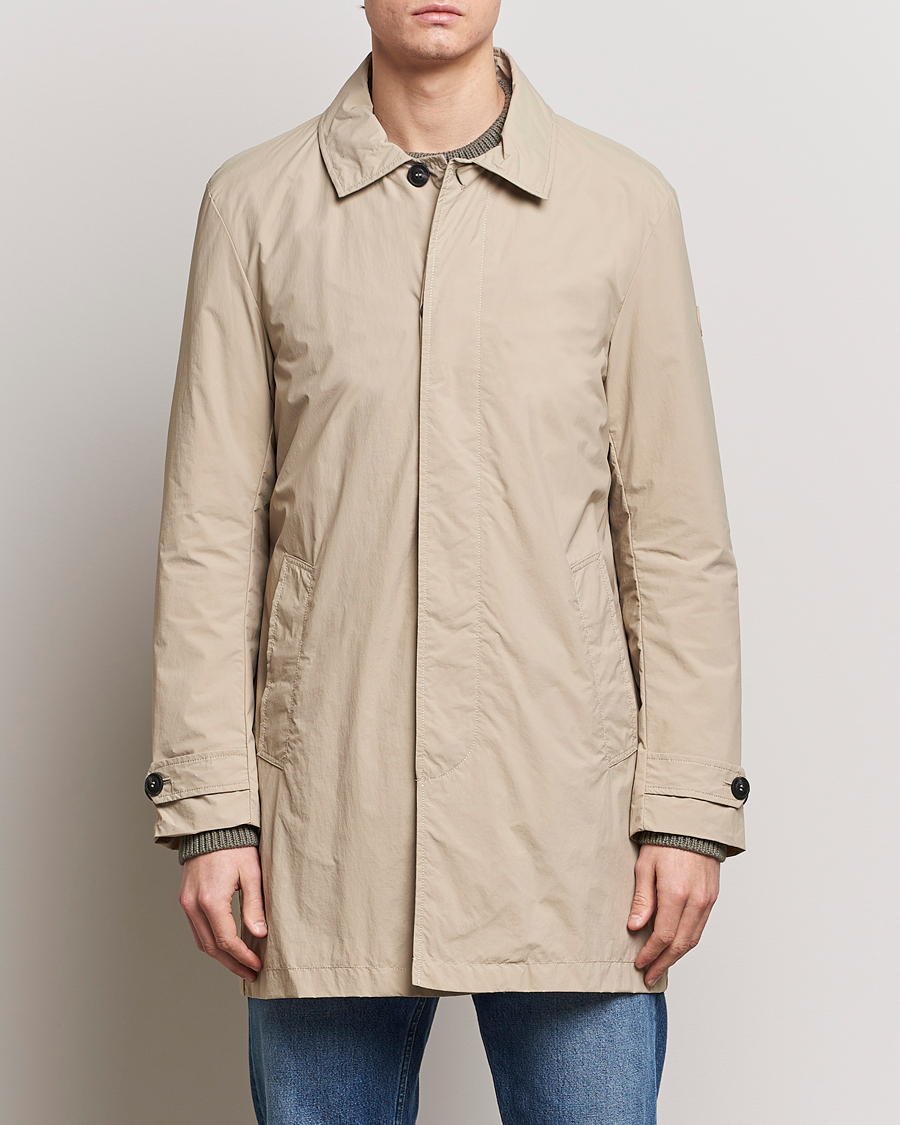 Mies |  | Save The Duck | Rhys Water Repellent Nylon Coat Stone Beige