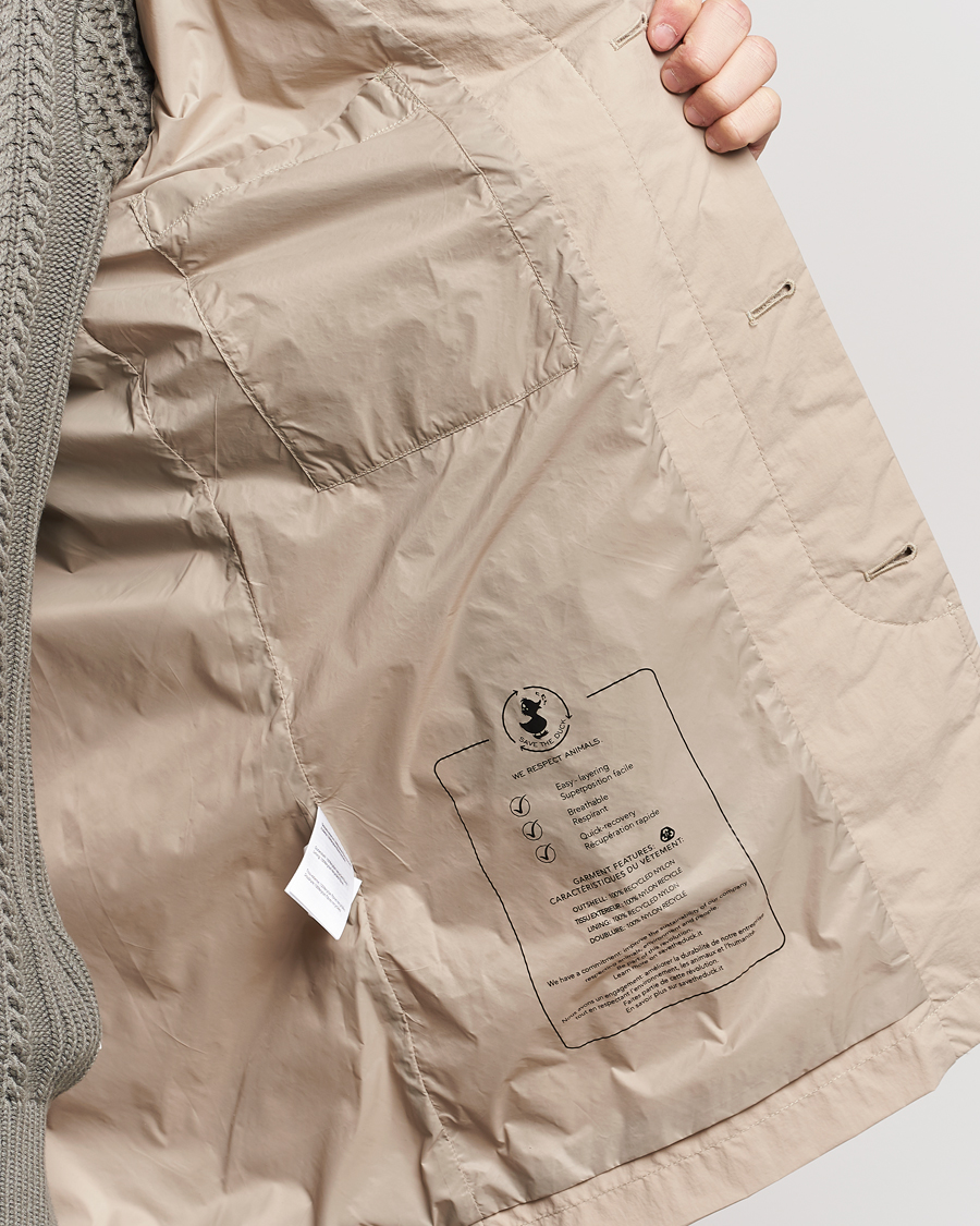 Mies | Takit | Save The Duck | Rhys Water Repellent Nylon Coat Stone Beige