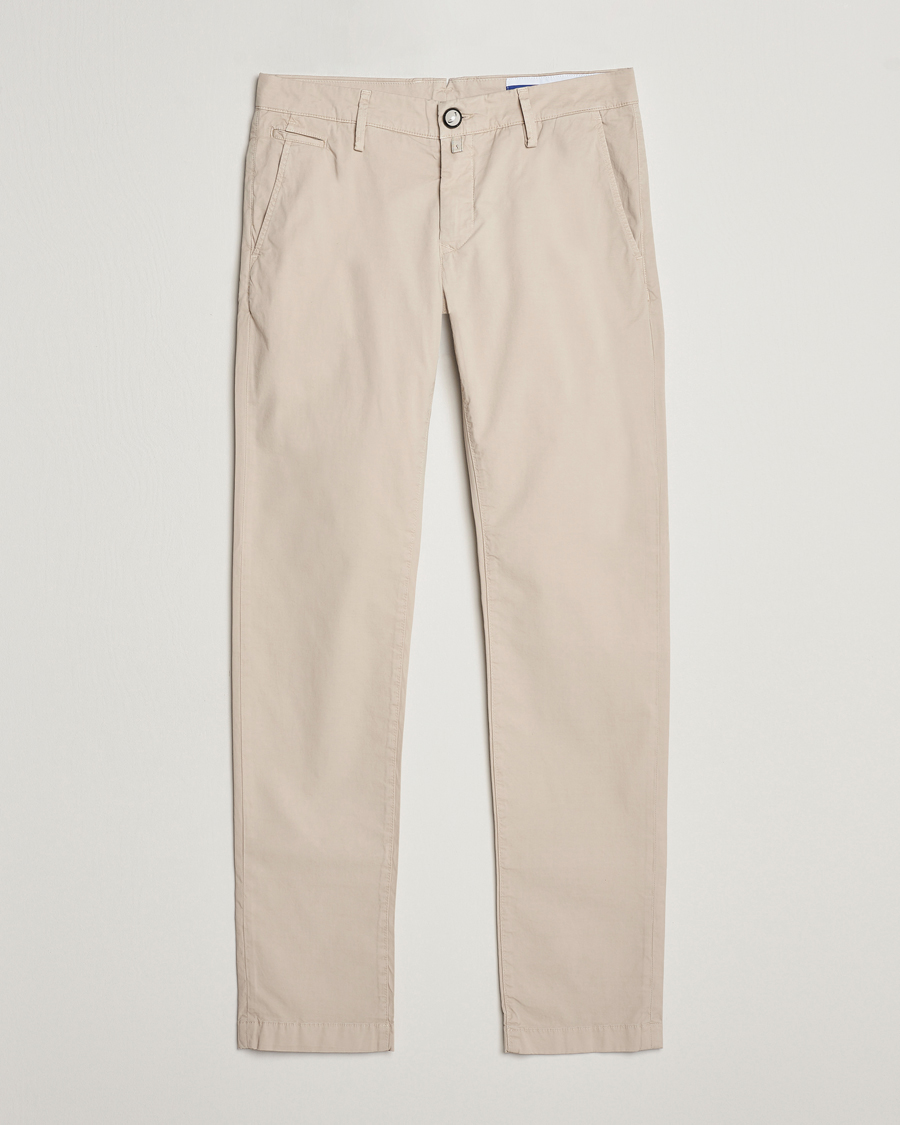 Mies | Housut | Jacob Cohën | Bobby Cotton Gabardine Chinos Beige