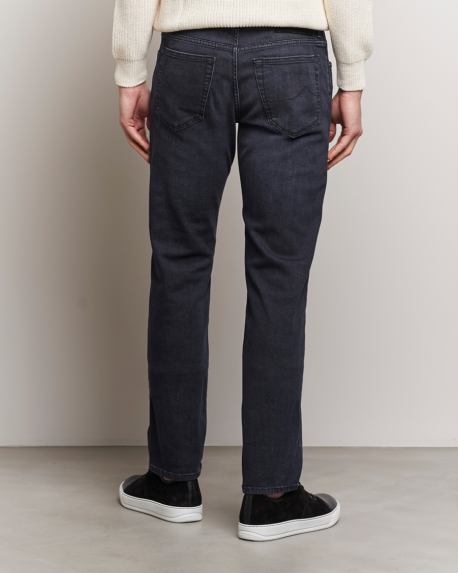 Mies | Farkut | Jacob Cohën | Bard Slim Fit Stretch Jeans Grey Black