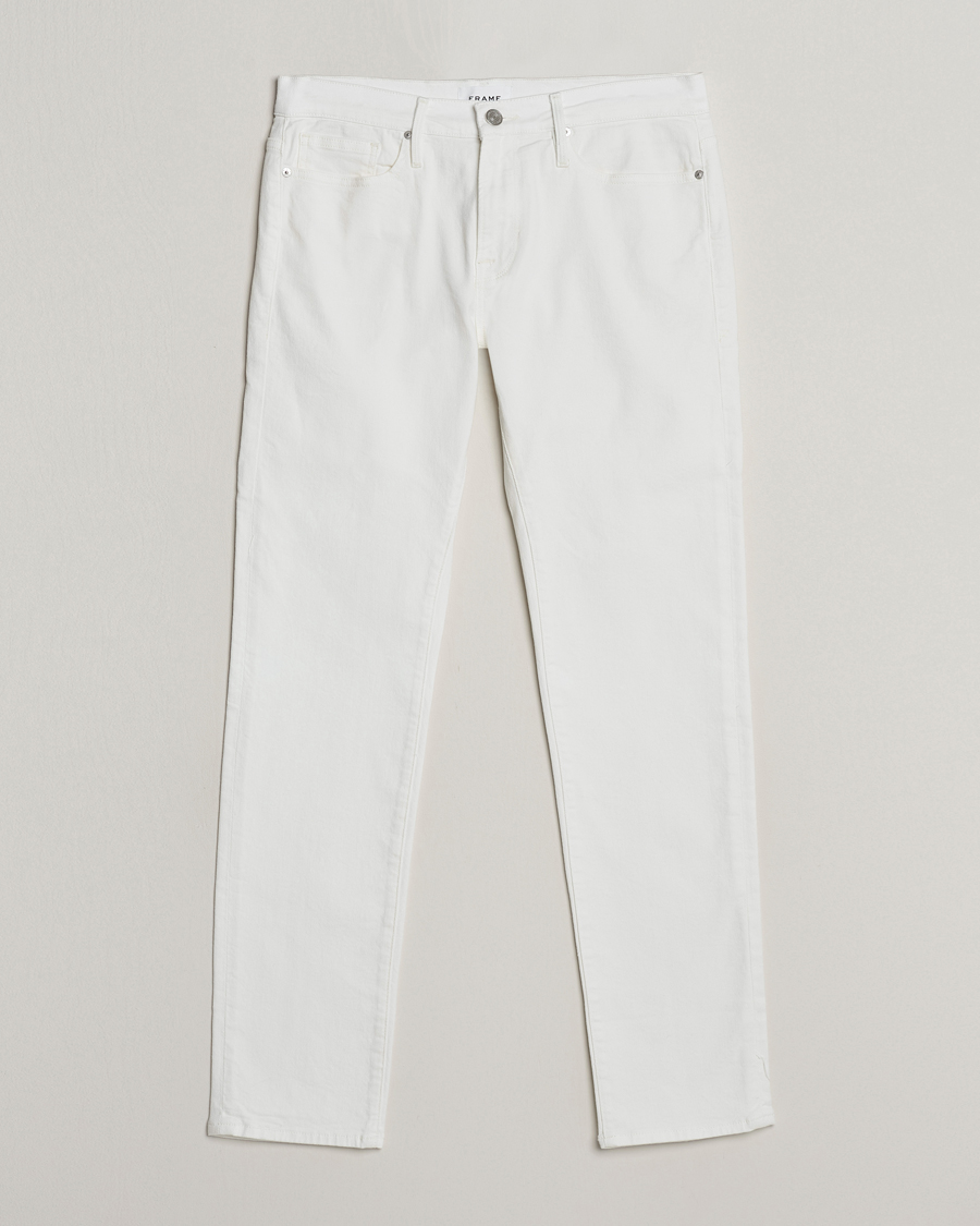 Mies | Farkut | FRAME | L'Homme Slim Stretch Jeans Whisper White