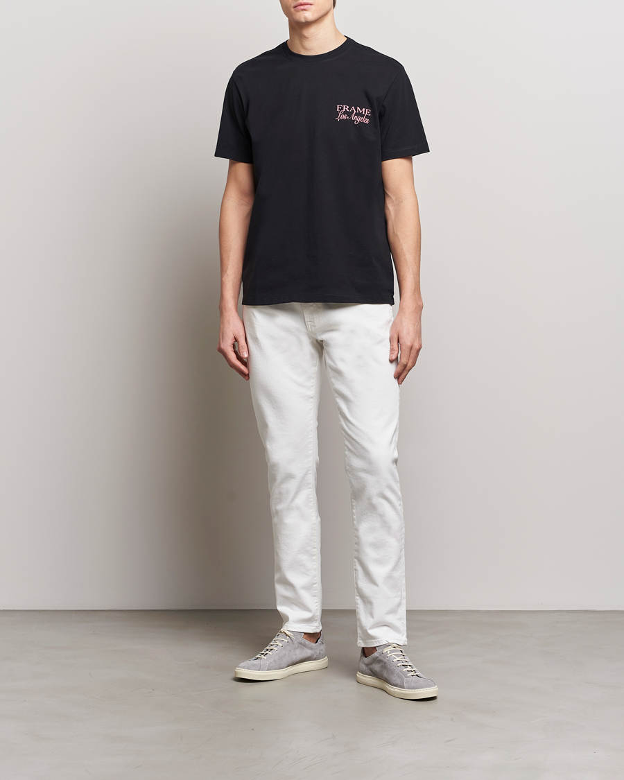 Mies | Farkut | FRAME | L'Homme Slim Stretch Jeans Whisper White