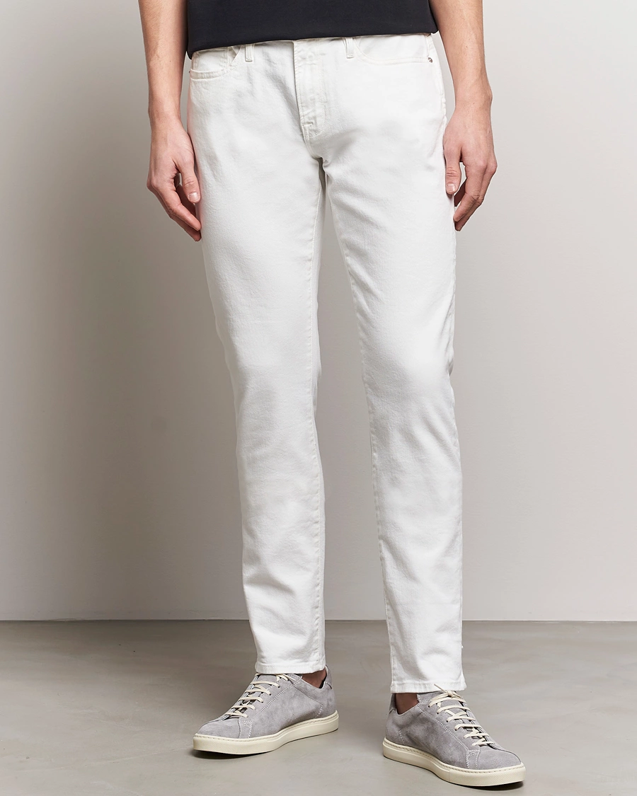 Mies |  | FRAME | L'Homme Slim Stretch Jeans Whisper White