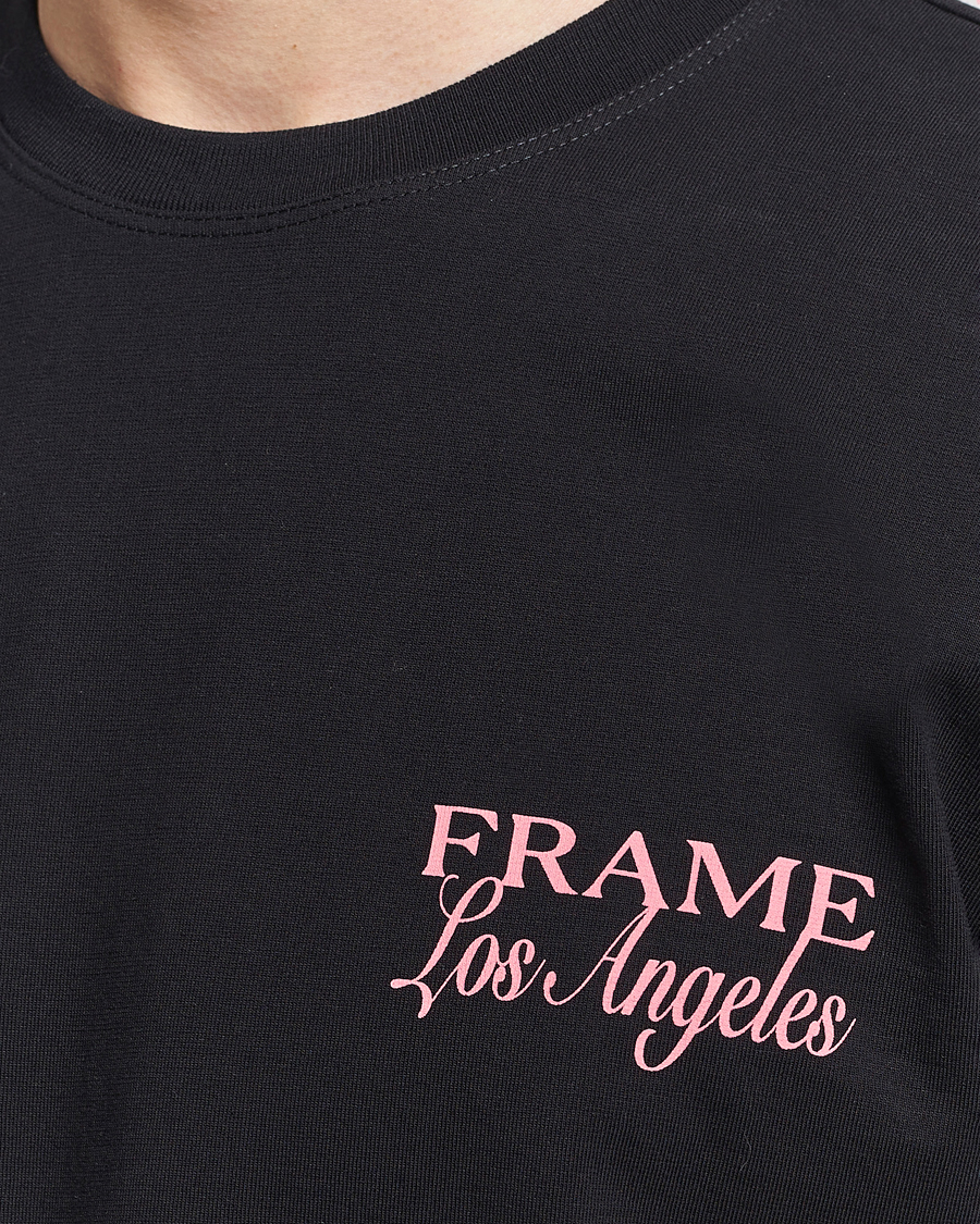 Mies | T-paidat | FRAME | LA Logo T-Shirt Black