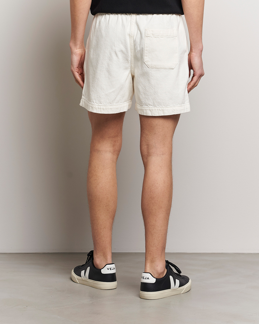 Mies | Shortsit | FRAME | Textured Terry Shorts Off White