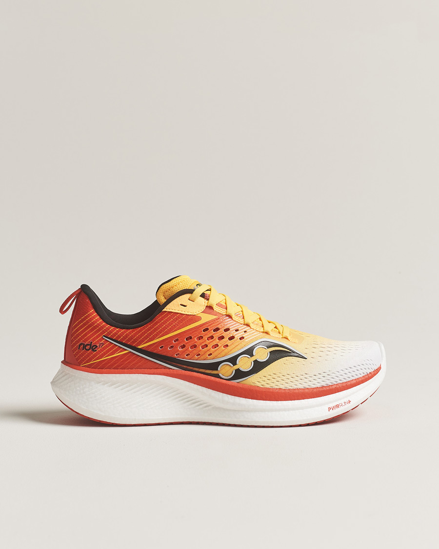 Mies | Saucony Ride 17 White/Vizi Gold | Saucony | Ride 17 White/Vizi Gold